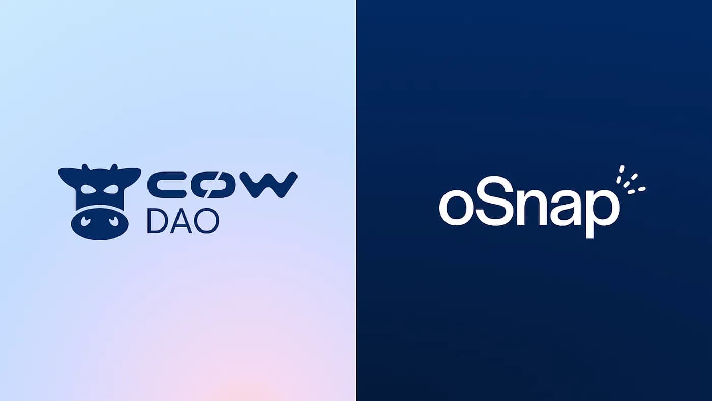 Cover image for article: CoW DAO integrates oSnap for decentralized governance
